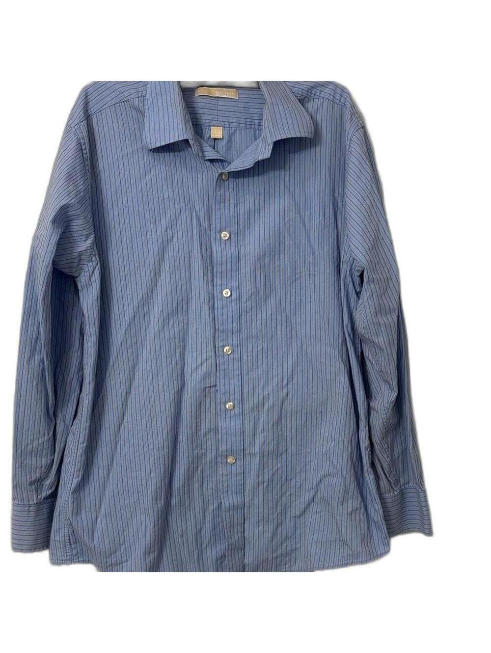 Michael Kors Men's Blue Shirt-LG